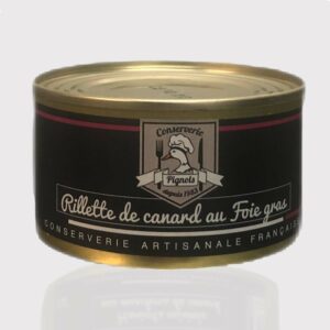 rillette de canard au foie gras
